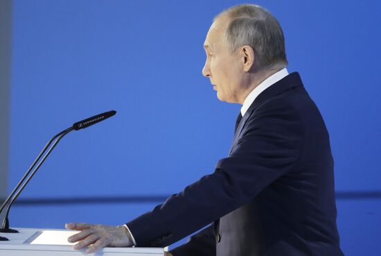 Russia Putin Federal Assembly Address