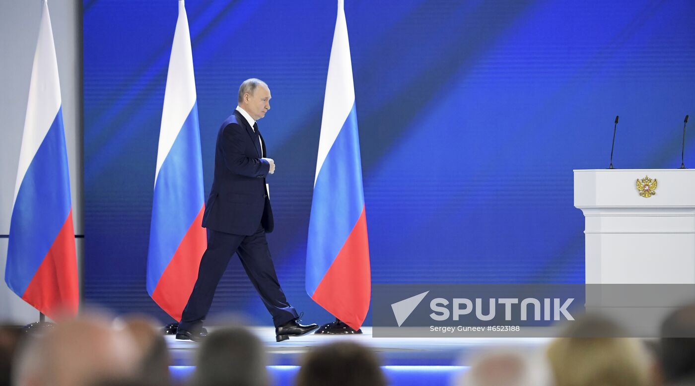 Russia Putin Federal Assembly Address