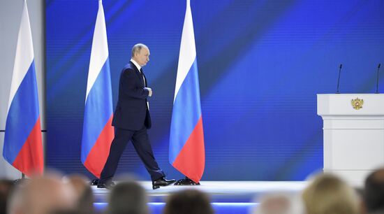 Russia Putin Federal Assembly Address