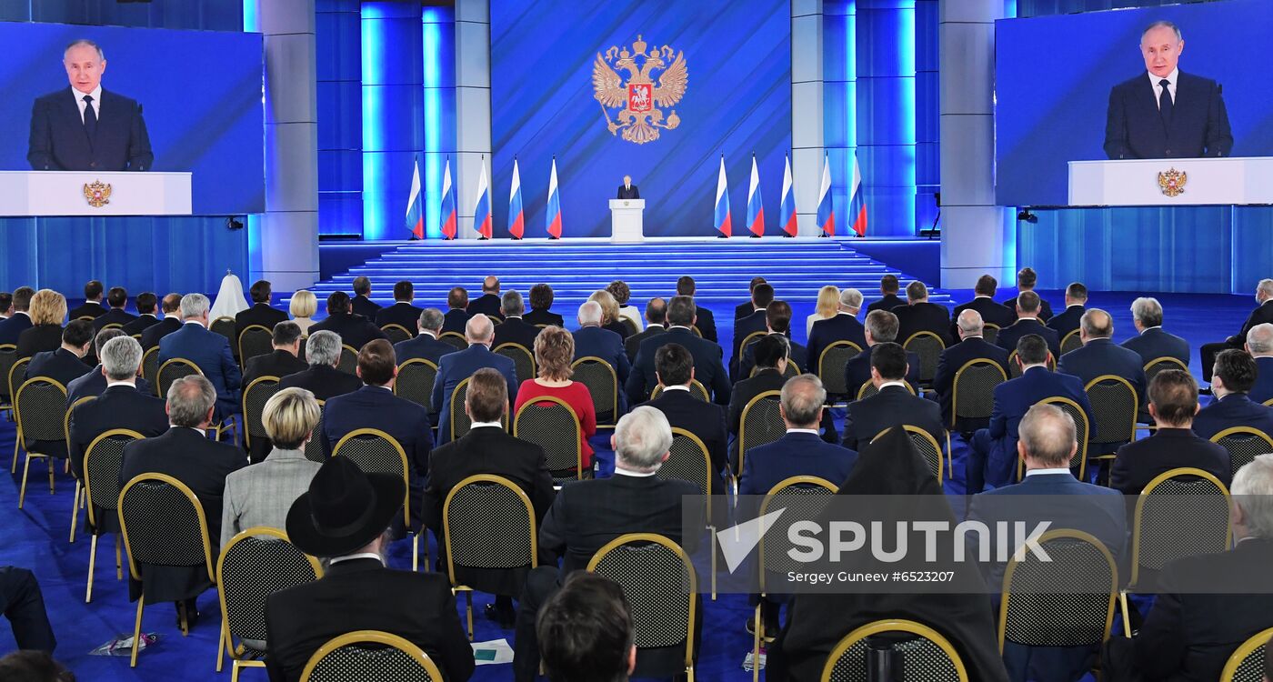 Russia Putin Federal Assembly Address