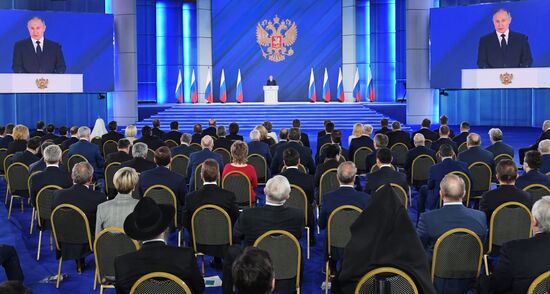 Russia Putin Federal Assembly Address