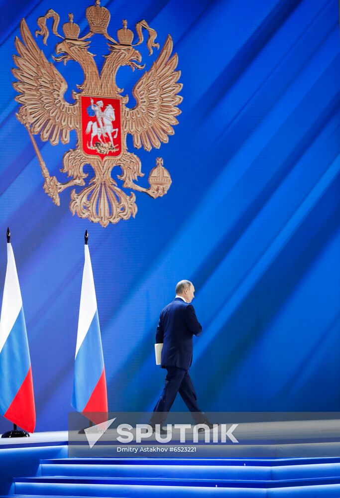Russia Putin Federal Assembly Address