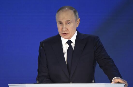 Russia Putin Federal Assembly Address
