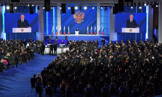 Russia Putin Federal Assembly Address