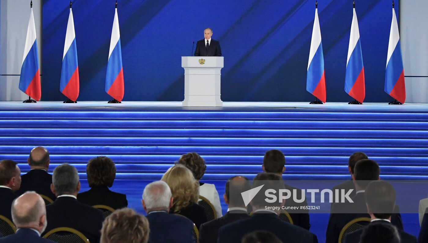 Russia Putin Federal Assembly Address