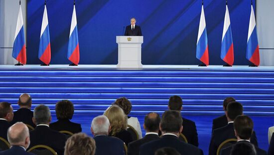 Russia Putin Federal Assembly Address