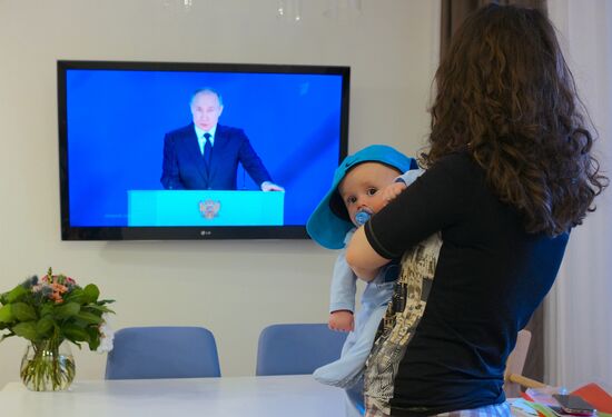 Russia Putin Federal Assembly Address