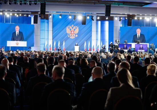 Russia Putin Federal Assembly Address