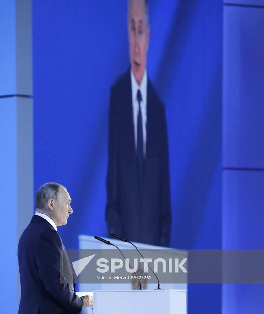 Russia Putin Federal Assembly Address