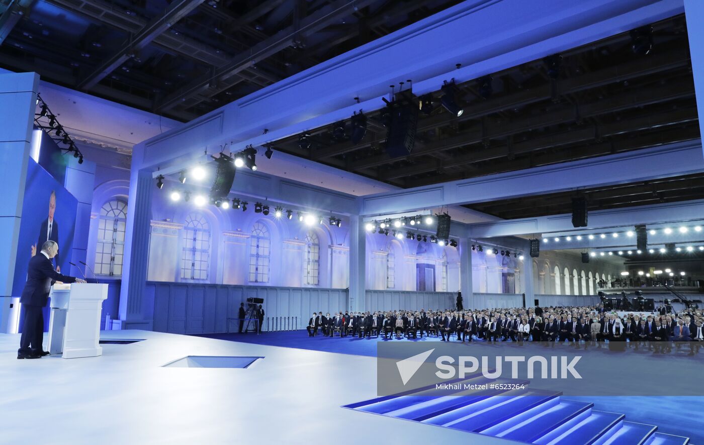 Russia Putin Federal Assembly Address