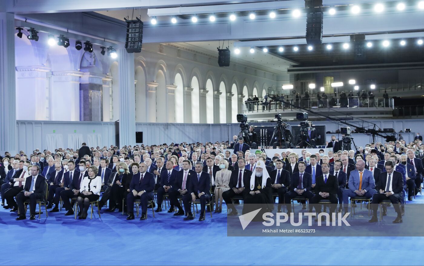 Russia Putin Federal Assembly Address