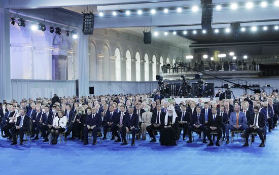 Russia Putin Federal Assembly Address