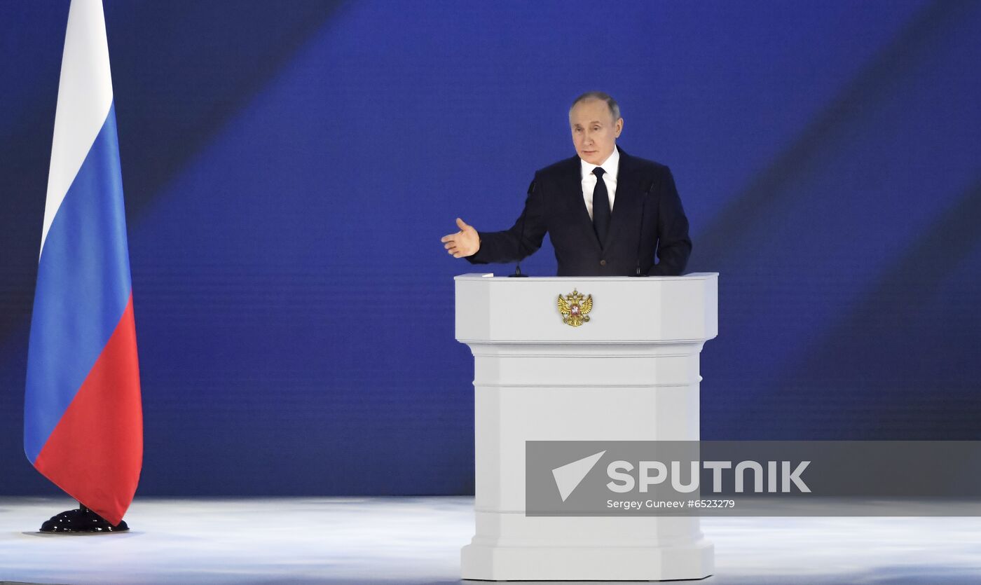 Russia Putin Federal Assembly Address