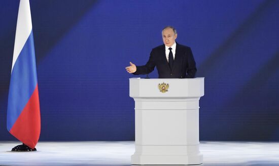 Russia Putin Federal Assembly Address