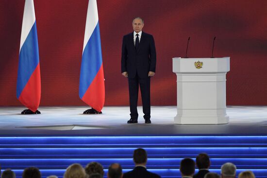Russia Putin Federal Assembly Address