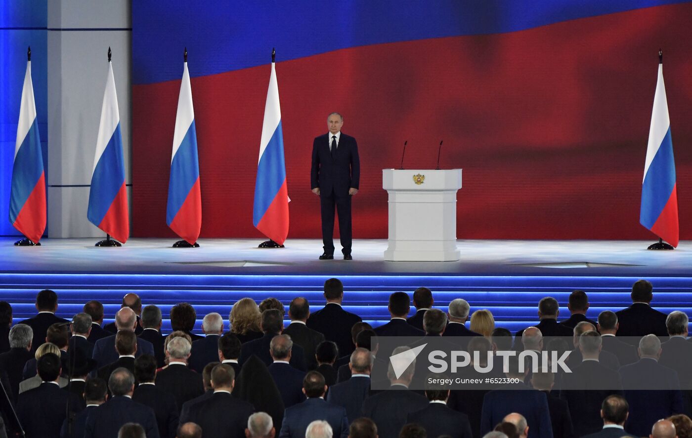 Russia Putin Federal Assembly Address
