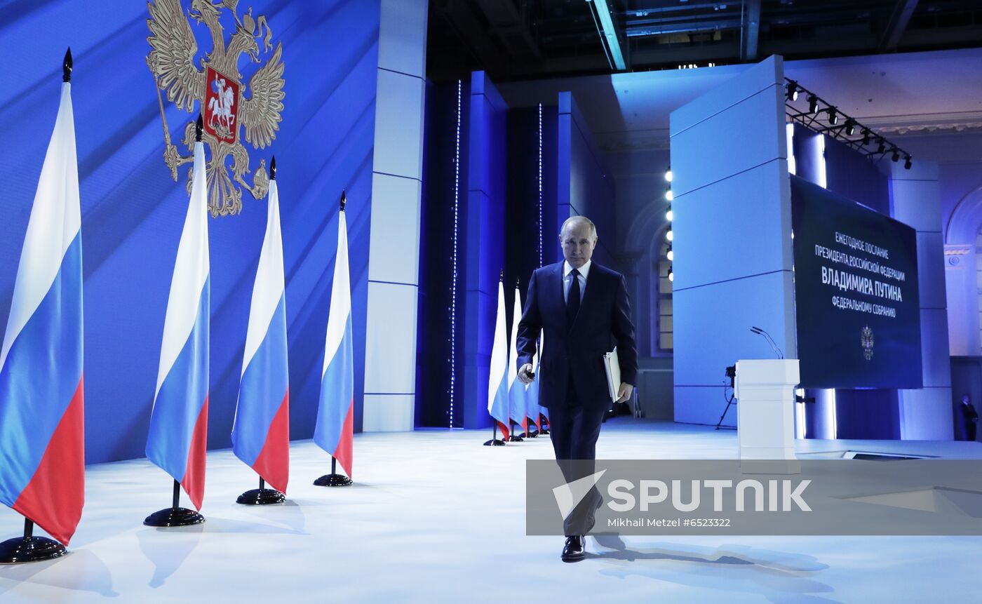 Russia Putin Federal Assembly Address