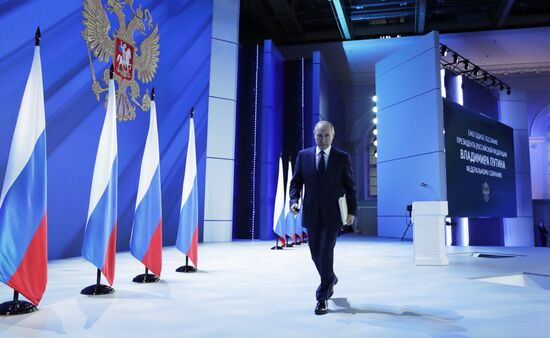 Russia Putin Federal Assembly Address