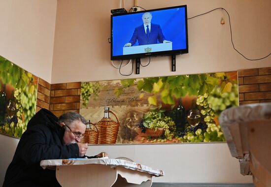 Russia Putin Federal Assembly Address