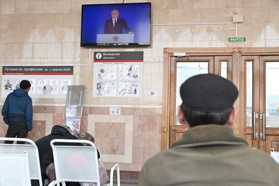 Russia Putin Federal Assembly Address