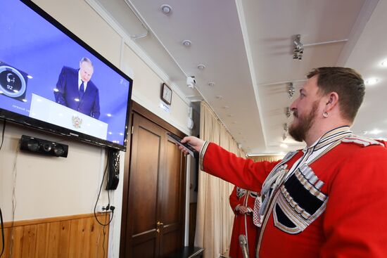 Russia Putin Federal Assembly Address