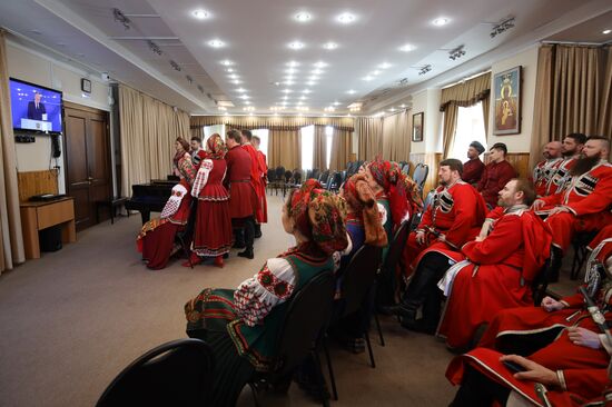 Russia Putin Federal Assembly Address