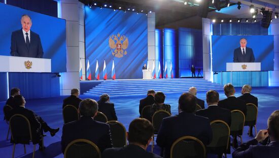 Russia Putin Federal Assembly Address