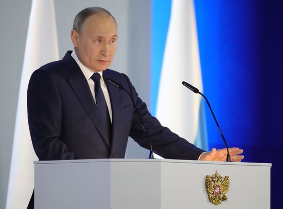 Russia Putin Federal Assembly Address