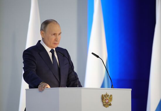 Russia Putin Federal Assembly Address