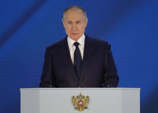 Russia Putin Federal Assembly Address