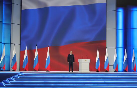 Russia Putin Federal Assembly Address