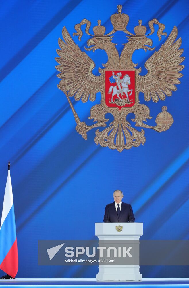Russia Putin Federal Assembly Address
