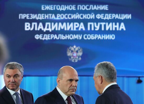 Russia Putin Federal Assembly Address