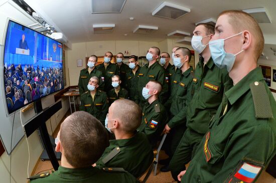 Russia Putin Federal Assembly Address