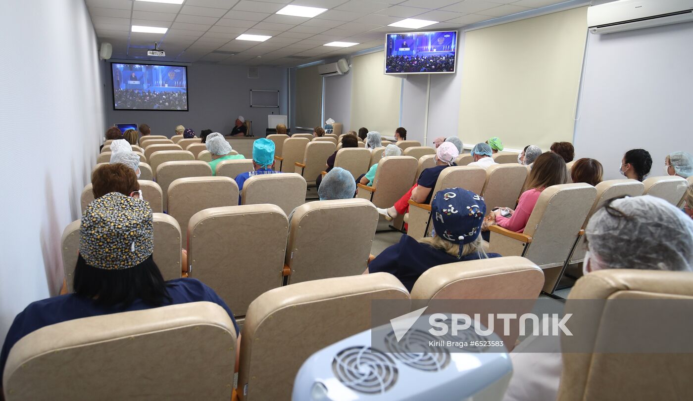 Russia Putin Federal Assembly Address
