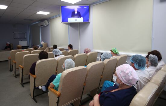 Russia Putin Federal Assembly Address