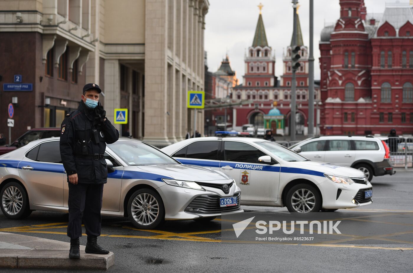 Russia Moscow Navalny Supporters Rally