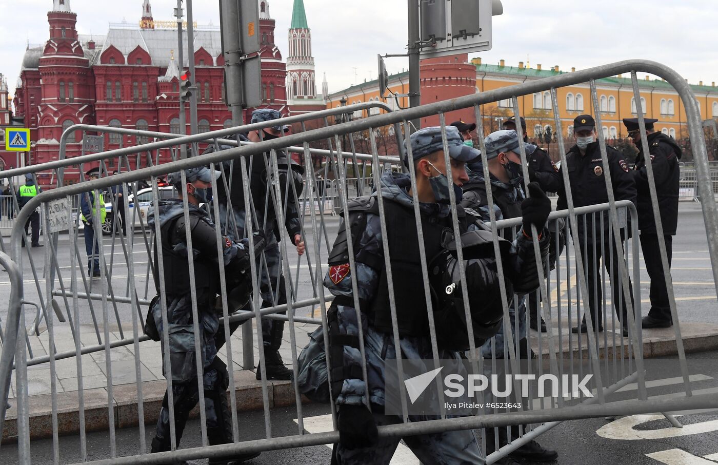 Russia Moscow Navalny Supporters Rally