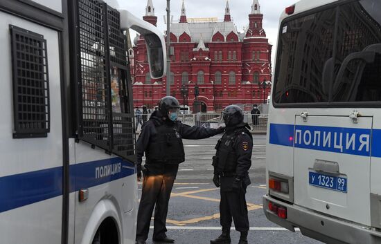 Russia Moscow Navalny Supporters Rally