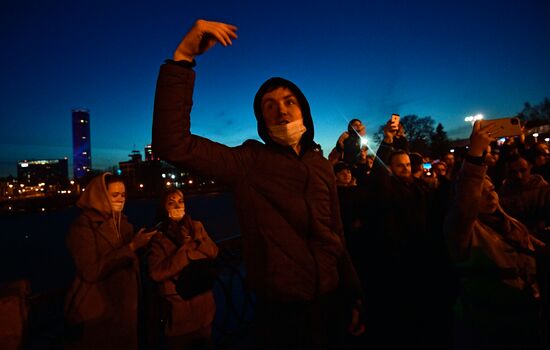 Russia Navalny Supporters Rallies Regions