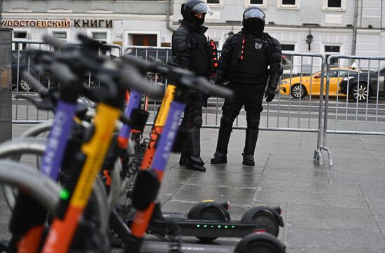 Russia Moscow Navalny Supporters Rally