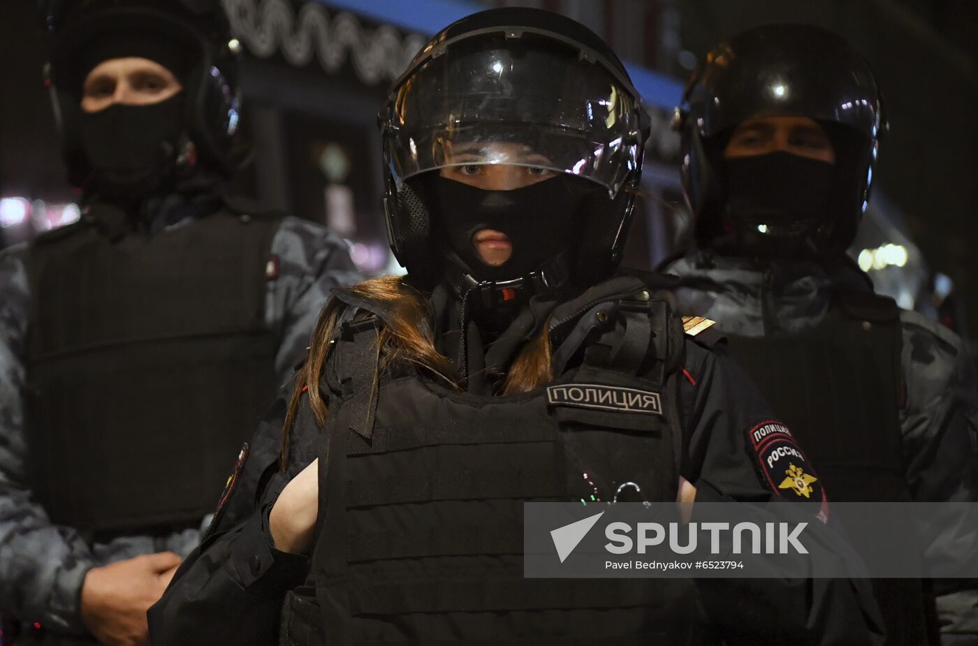 Russia Moscow Navalny Supporters Rally