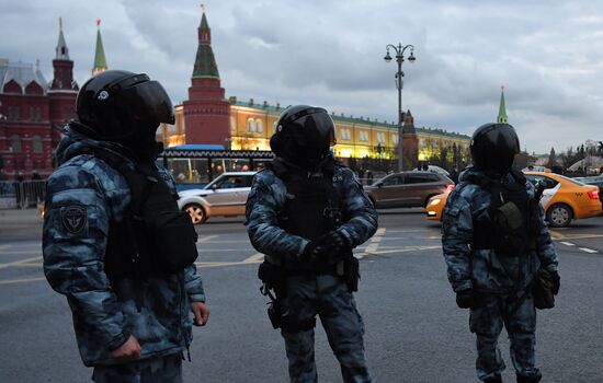 Russia Moscow Navalny Supporters Rally