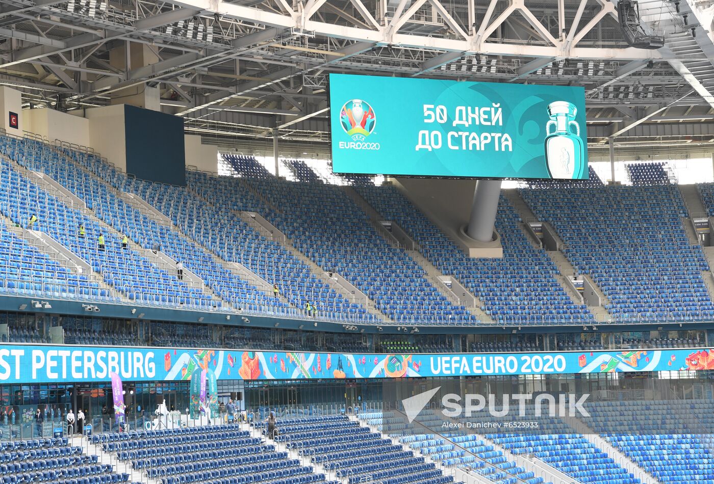 Russia Soccer Euro 2020 Preparation
