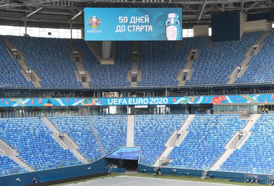 Russia Soccer Euro 2020 Preparation 