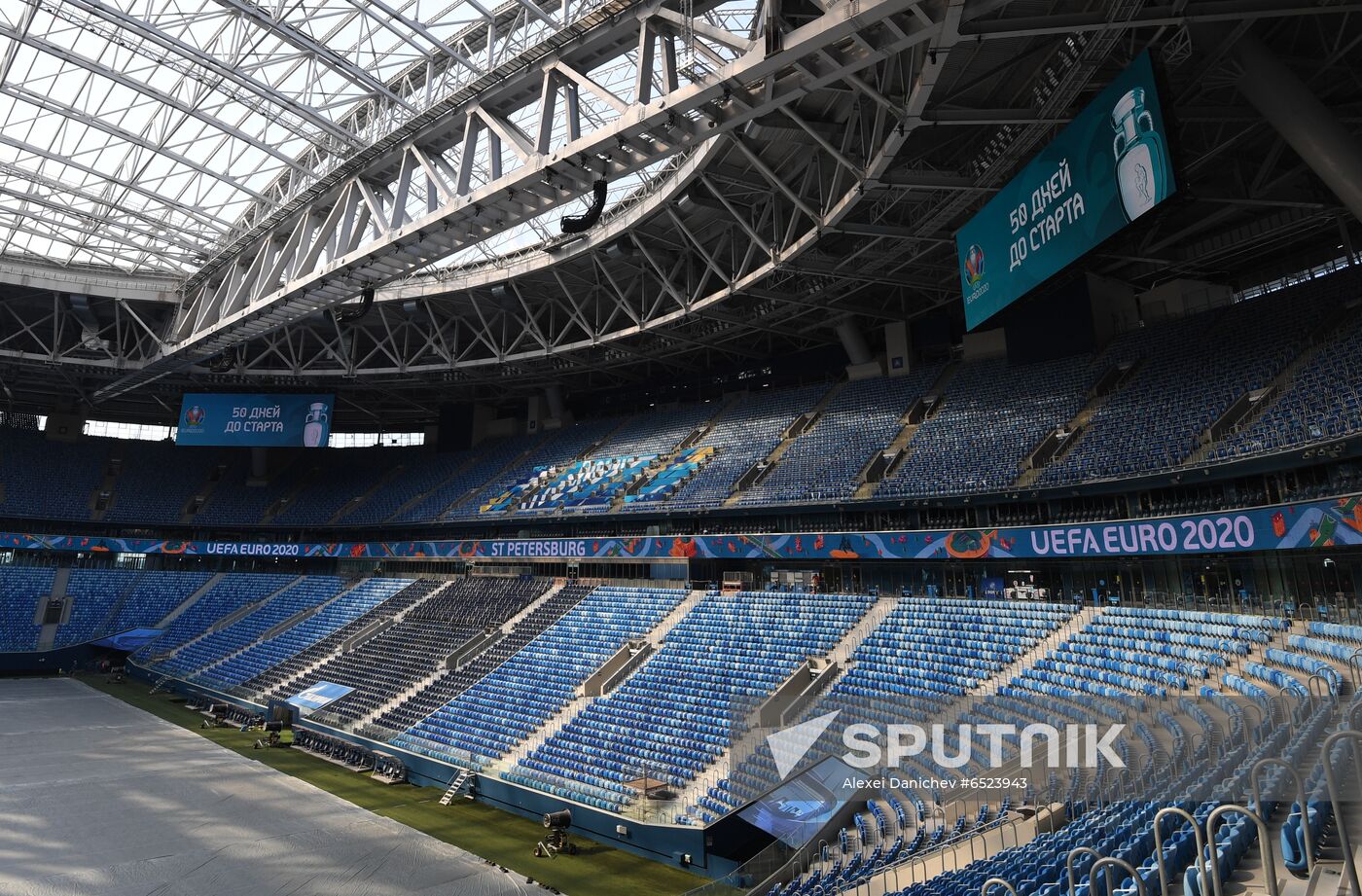 Russia Soccer Euro 2020 Preparation