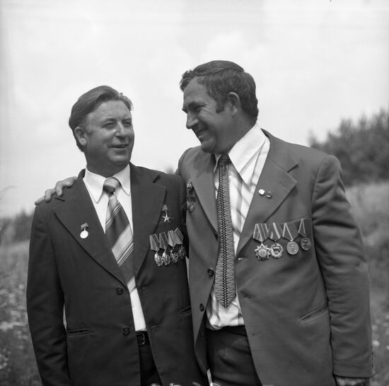 Hero of Socialist Labor Mikhail Pomelnikov