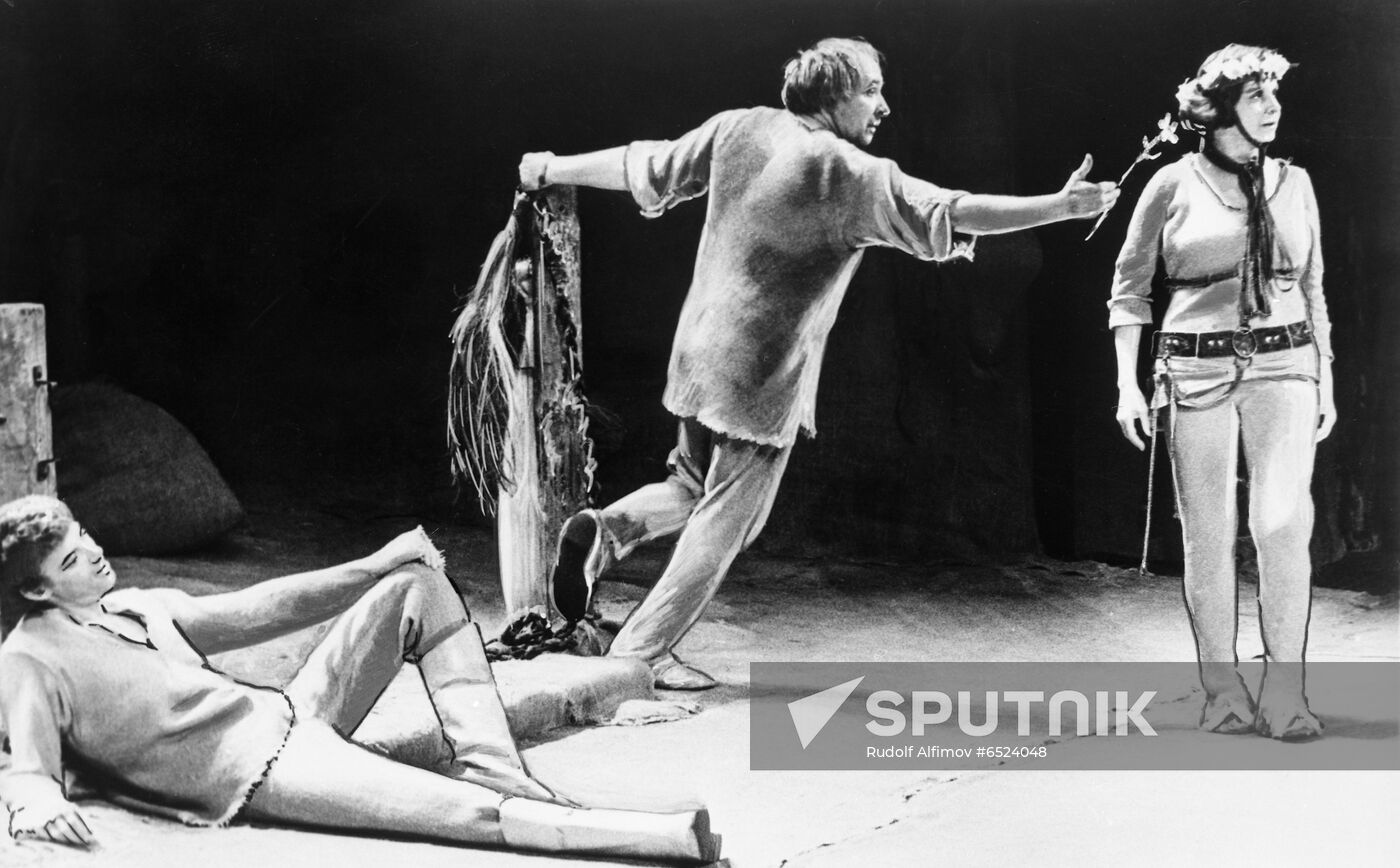 Scene from play 'The story of a horse'