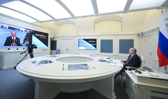 Russia Putin International Climate Summit