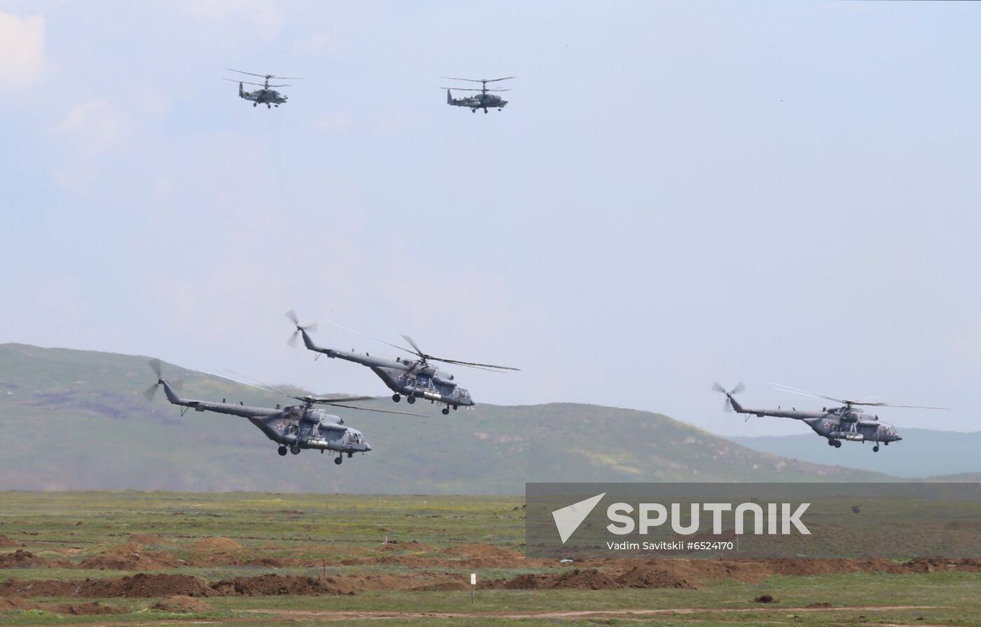 Russia Military Drills